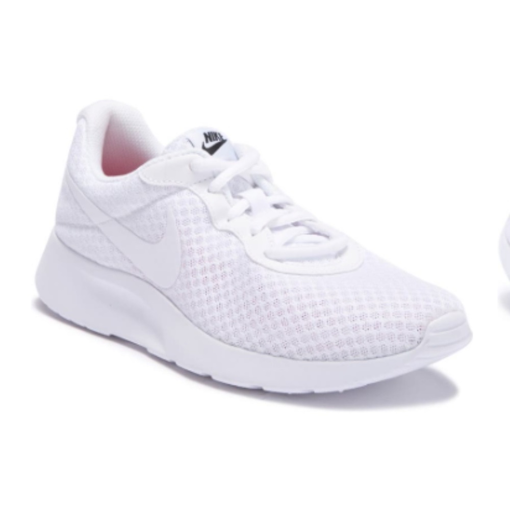 White Nike Women's Tanjun Shoes